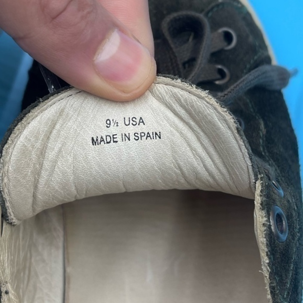 Peter Millar Low Leather Suede Sneakers - Picture 6 of 7